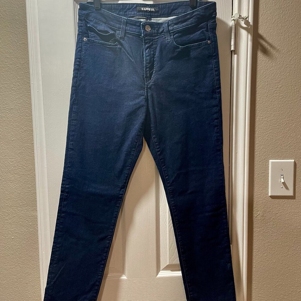 EXPRESS Men’s Dark Wash Slim Jeans 33x32
